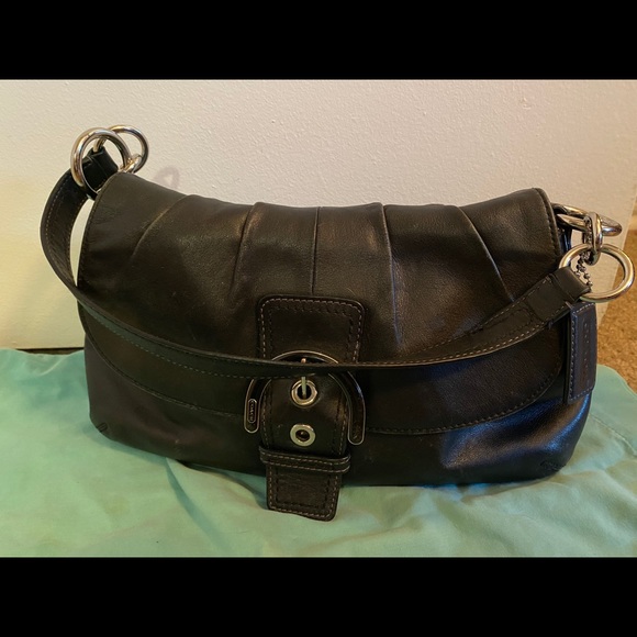 Coach Handbags - Black Coach Satchel